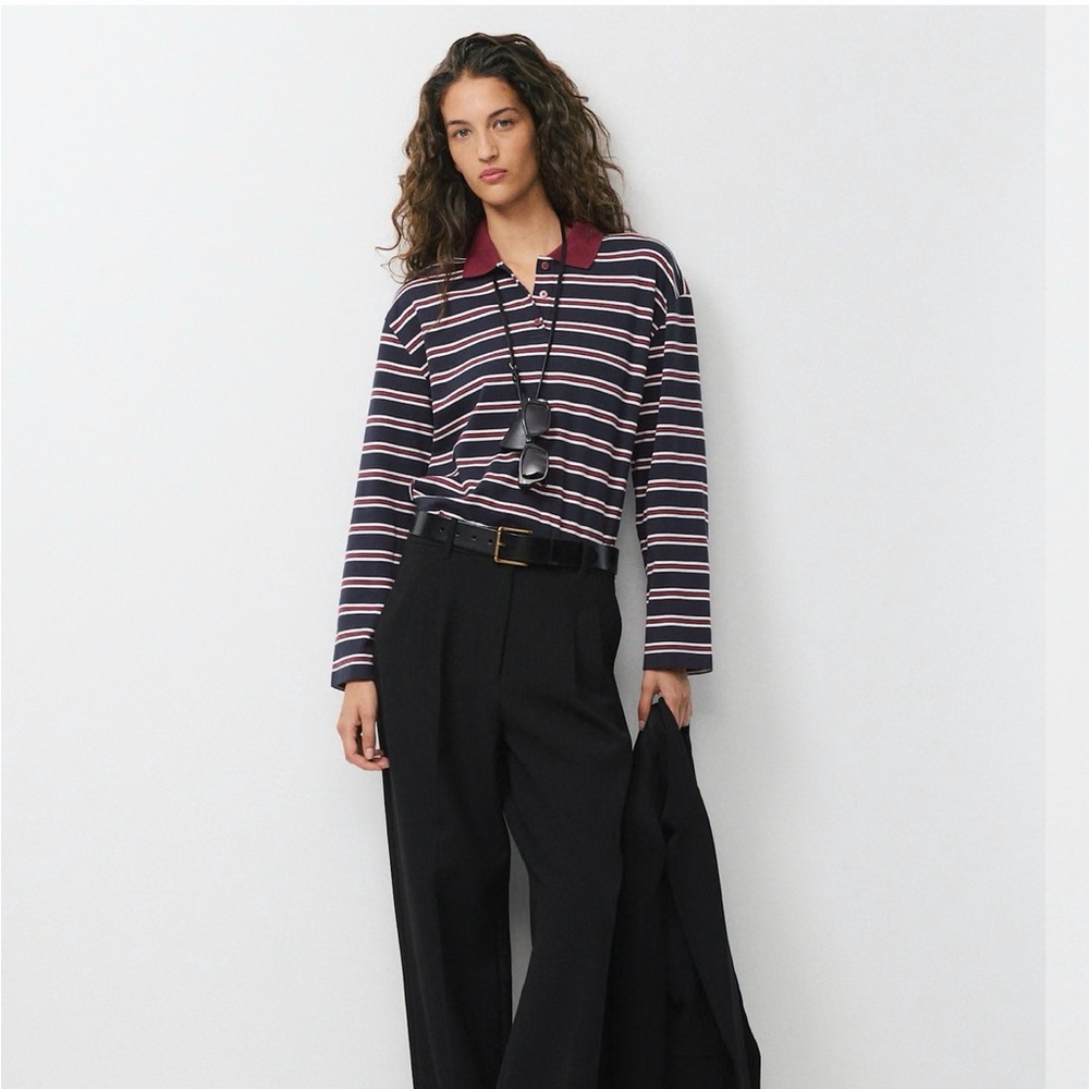 Aritzia Babaton rugby shirt